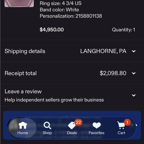 For Debbie-SOLD - Picture 2 of 2